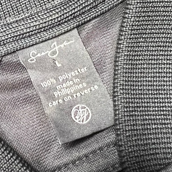 Sean John Black Zip Up Track Jacket - Picture 4 of 5